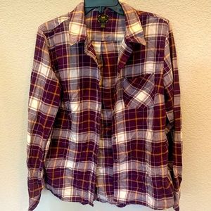 Flannel button up